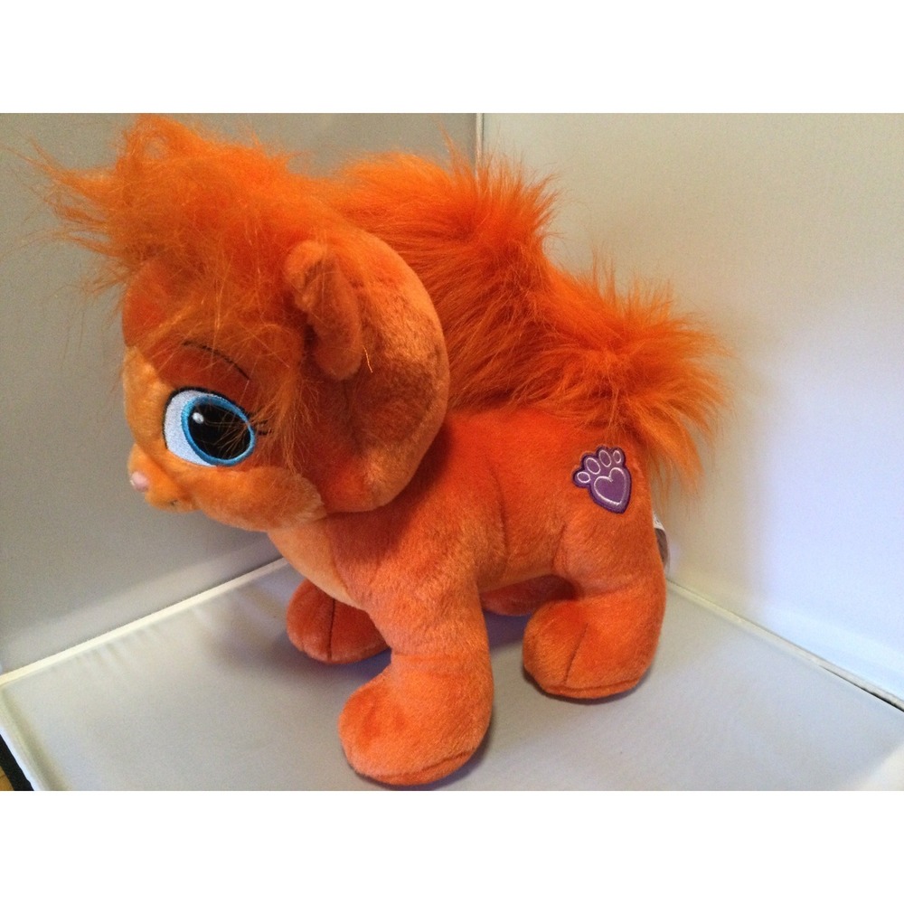 Build A Bear Plush Palace Pets Ariel Treasure Orange Cat Little Mermaid Disney